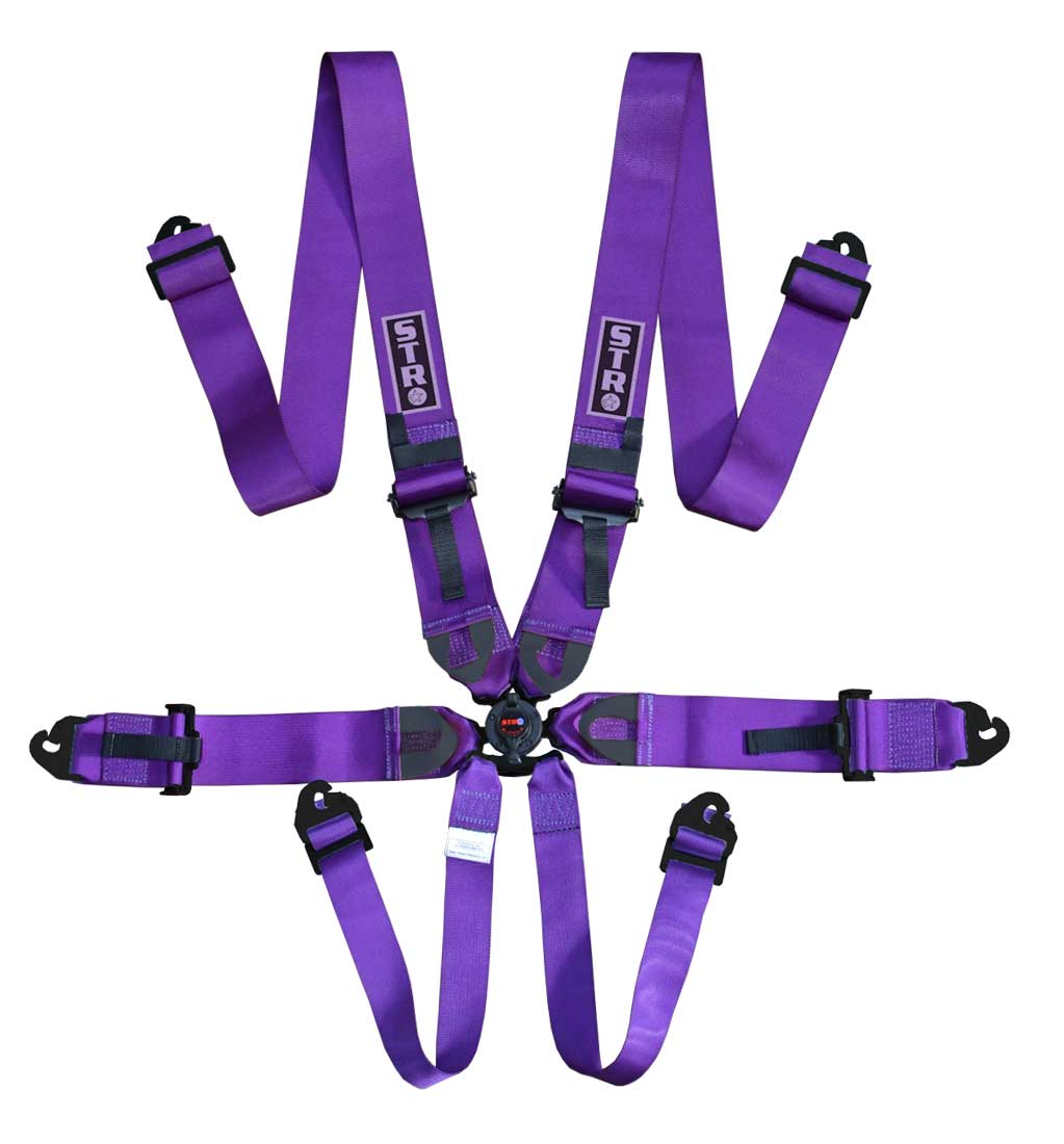 STR 6 Point 3" Harness 2028 Dated - Various Colours
