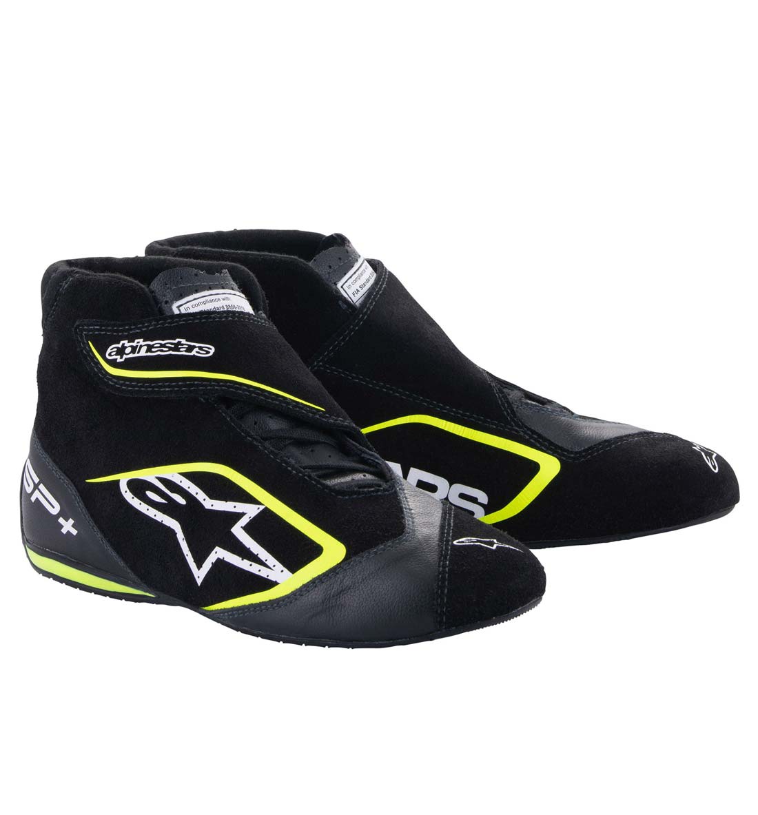 Alpinestars SP + Boot Black/Yellow