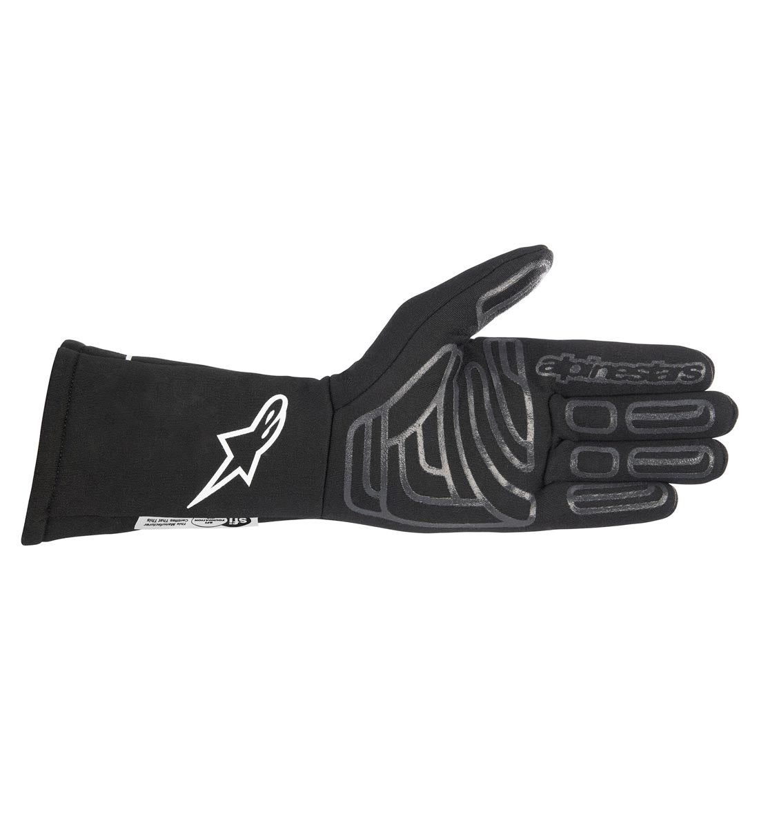 Alpinestars Tech-1 Race V3 Gloves - Black/Tar Grey