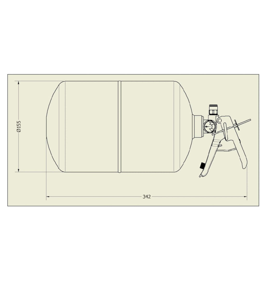 Lifeline Zero 2020 3.0 Litre Mechanical Fire Extinguisher Kit | Fire Marshal
