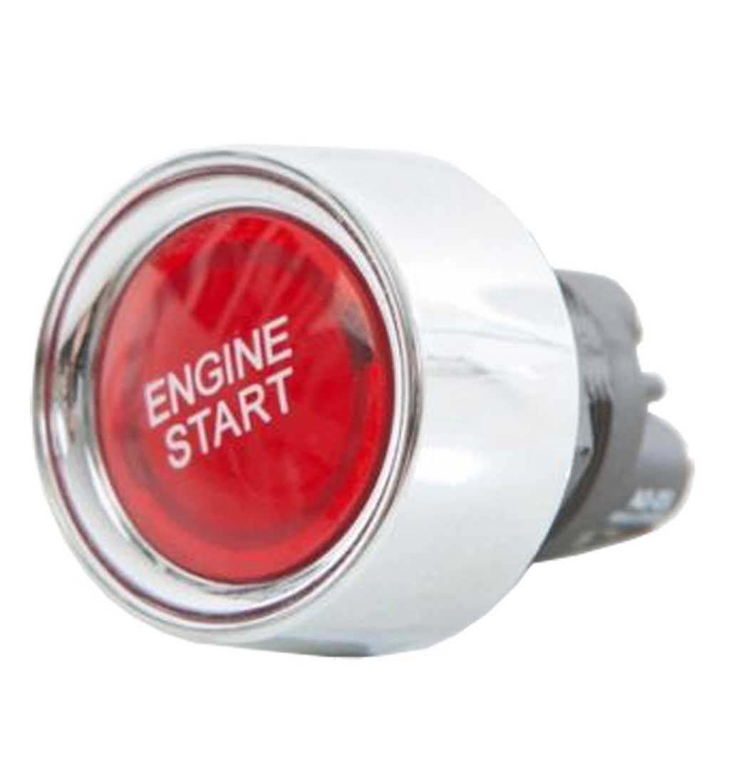 Red LED Push Start Button