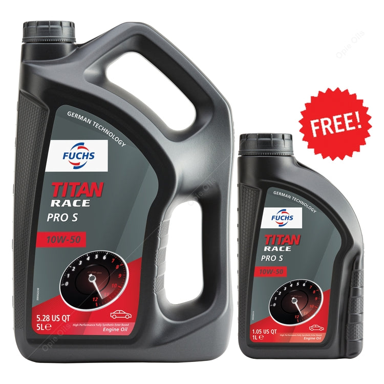 Fuchs Titan Race Pro S 10W-50 Ester Fully Synthetic Engine Oil