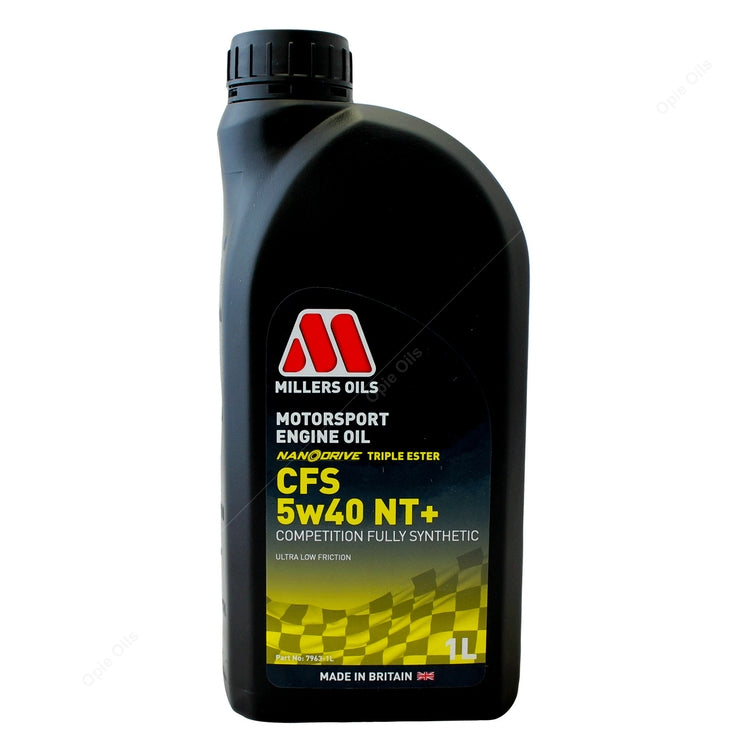 Millers Oils Motorsport CFS 5w-40 NT+ Nanodrive Fully Synthetic Engine Oil