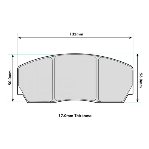 Yellow Speed Racing YSR 4&6 POT Performance Brake Pad - PBS Brakes