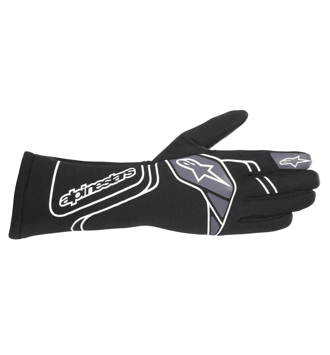 Alpinestars Tech-1 Race V3 Gloves - Black/Tar Grey