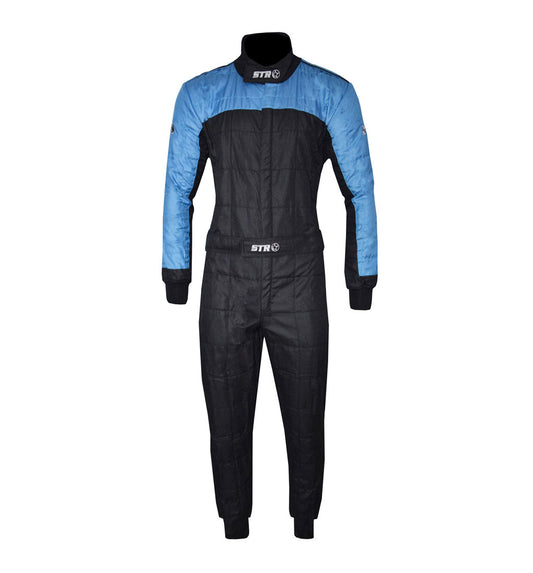 STR 'Club' Race Suit | Black/Blue