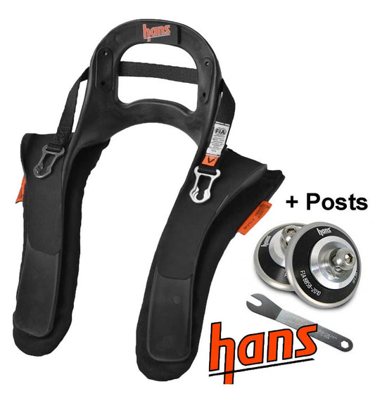 HANS Sport III - HANS Device plus Helmet Posts