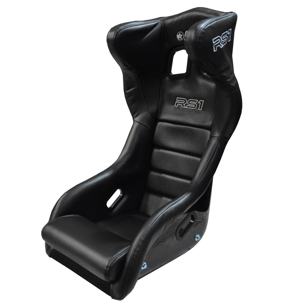 GRP Shell RS1 Race Seat STR FIA Approved - Black PVC – SK Motorsport