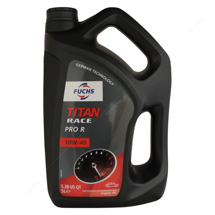 Fuchs Titan Race Pro R 10W-40 High Performance Ester Based Semi Synthe ...