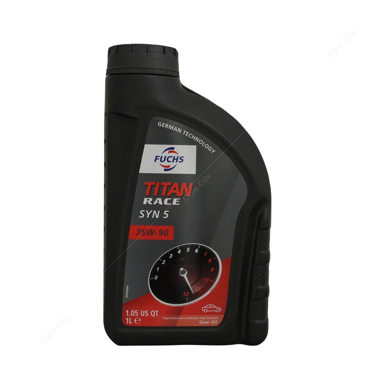 Fuchs Titan Race SYN 5 75W-90 Fully Synthetic Gear Oil – SK Motorsport