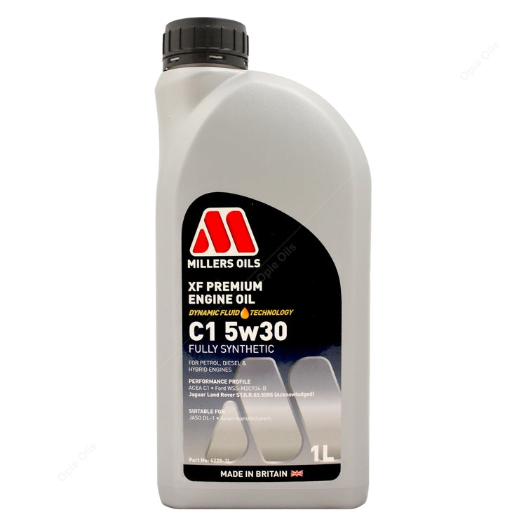 Millers Oils XF Premium C1 5w-30 Fully Synthetic Engine Oil