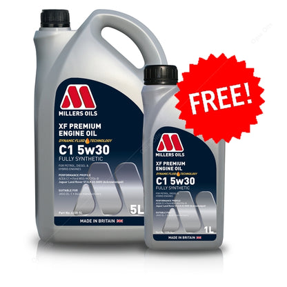 Millers Oils XF Premium C1 5w-30 Fully Synthetic Engine Oil