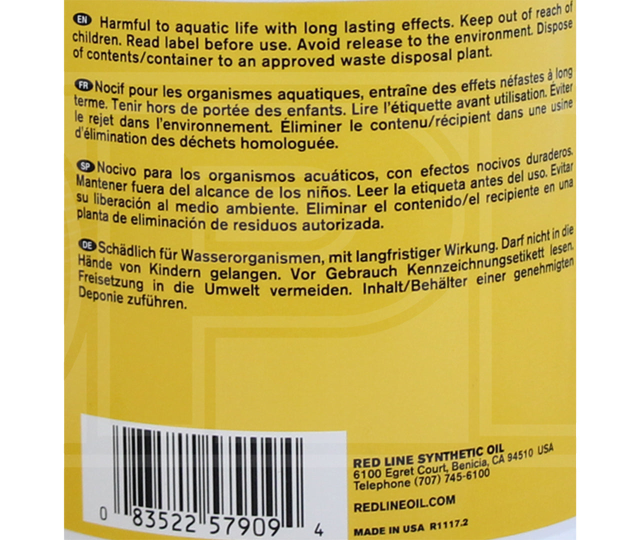 RED LINE Synthetic Gear Oil 75W-90 GL5